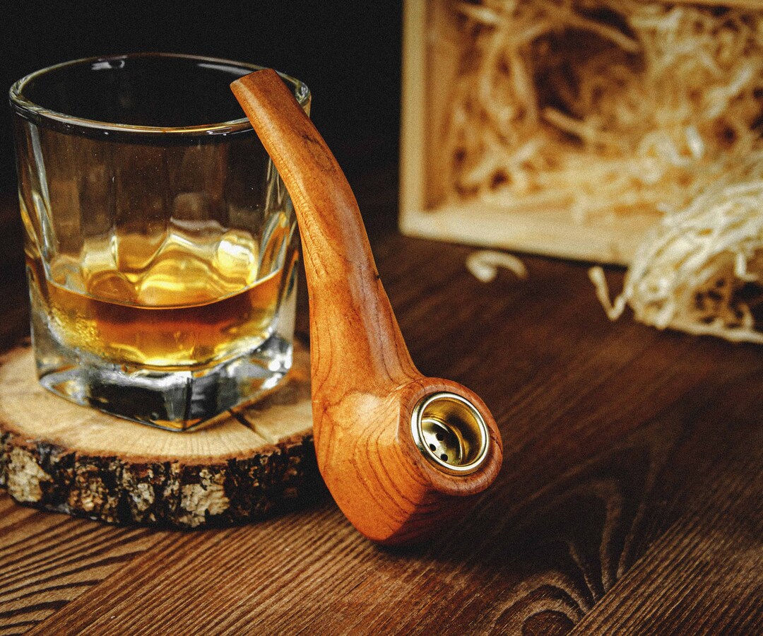 Classic Smoking Pipe Wooden Smoking Bowl Natural Wood Bowl Etsy