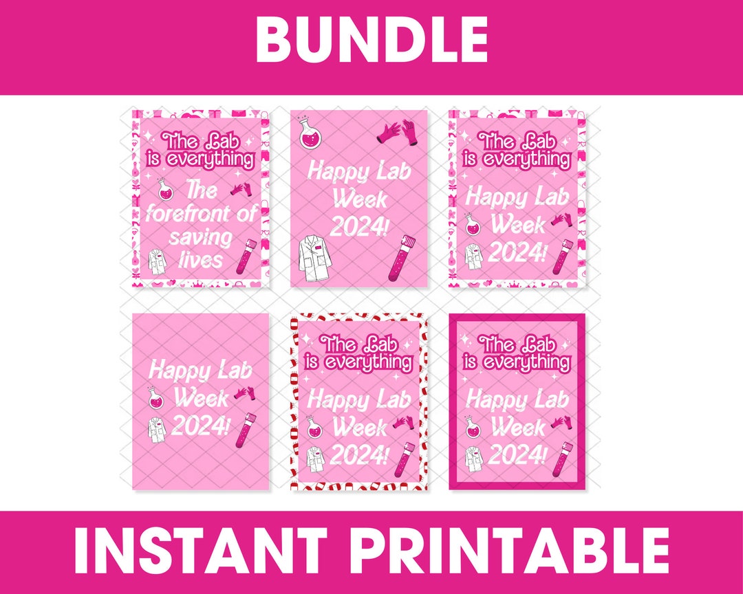 The Lab is Everything Lab Week 2024 Poster Bundle DIGITAL DOWNLOAD Ascp
