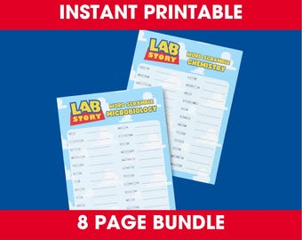 Lab Week Word Scramble - Lab Story - 2026 Games - Etsy