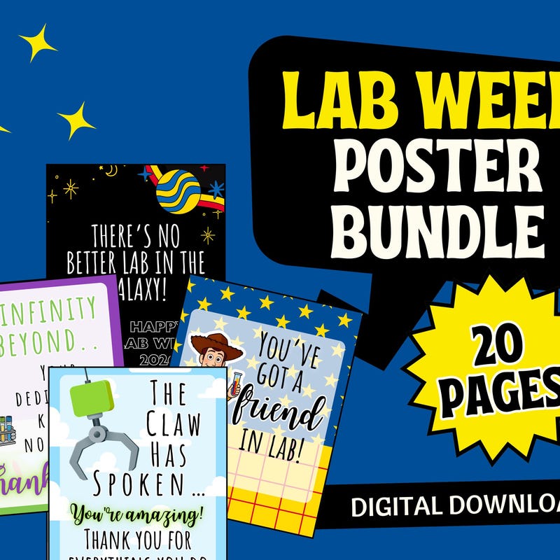 Lab Week Decoration 2026 - Etsy
