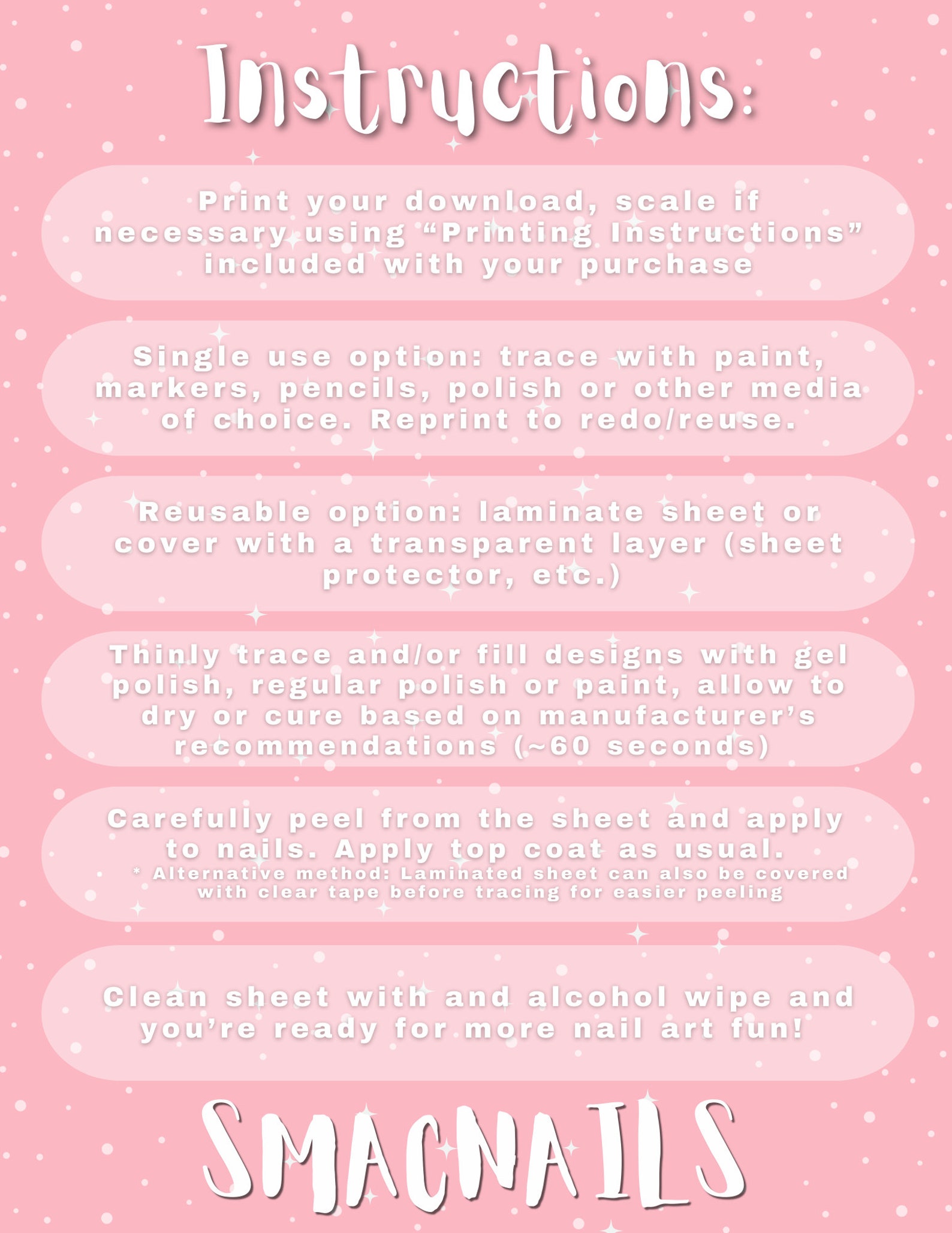 DIGITAL DOWNLOAD Nail Art Basics Nail Practice Sheet - Etsy