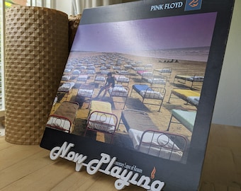 Now Playing Vinyl Record Holder Easel Display - Collapsible for Easy Storage