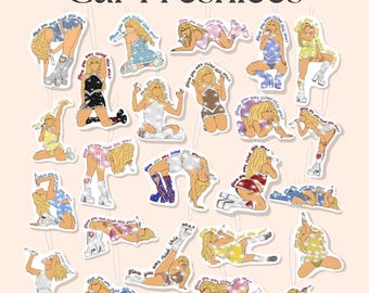 Pose Car Air Freshener | Custom Air Freshener | Scented Freshiee | Custom Car Freshener | celebrity