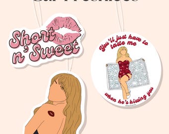 SC Inspired Car Air Freshener | Custom Air Freshener | Scented Freshiee | Custom Car Freshener | celebrity |