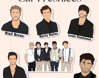 OD Inspired Collection Car Air Freshener | Custom Air Freshener | Scented Freshiee | Custom Car Freshener | celebrity | 1D