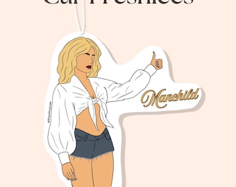 Ambientador para coche inspirado en Manchild / Ambientador personalizado / Ambientador perfumado / Ambientador para coche personalizado / celebridad /