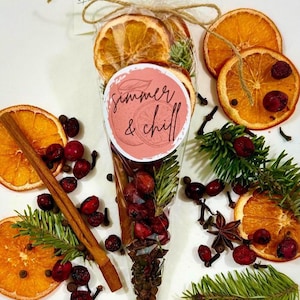 Winter Simmer Mix | Stovetop Potpourri Blend | Gift for Her | Natural Scent | Host Gift