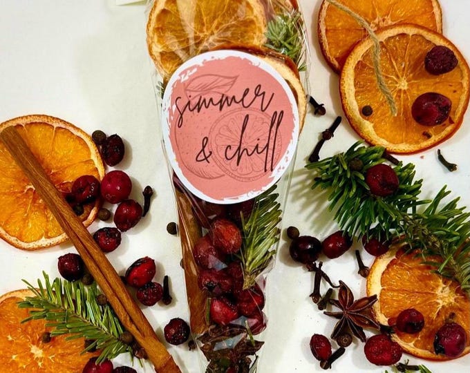 Winter Simmer Mix | Stovetop Potpourri Blend | Gift for Her | Natural Scent | Host Gift