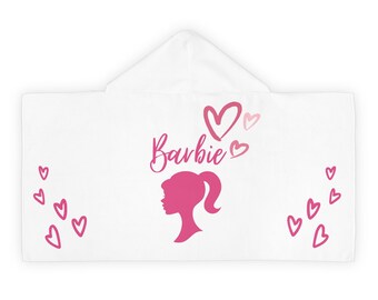Barbie Children's Hooded Towel