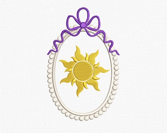Tangled Rapunzel Signature Autograph DIGITAL Embroidery Machine