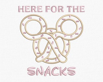 Magic Enchanted Parks World Embroidery Designs Instant Embroidery Download Here for the snacks