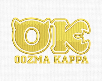 Monsters Oozma Kappa Embroidery Designs Instant Embroidery Download
