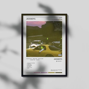 Jackboys Travis Scott Album Poster