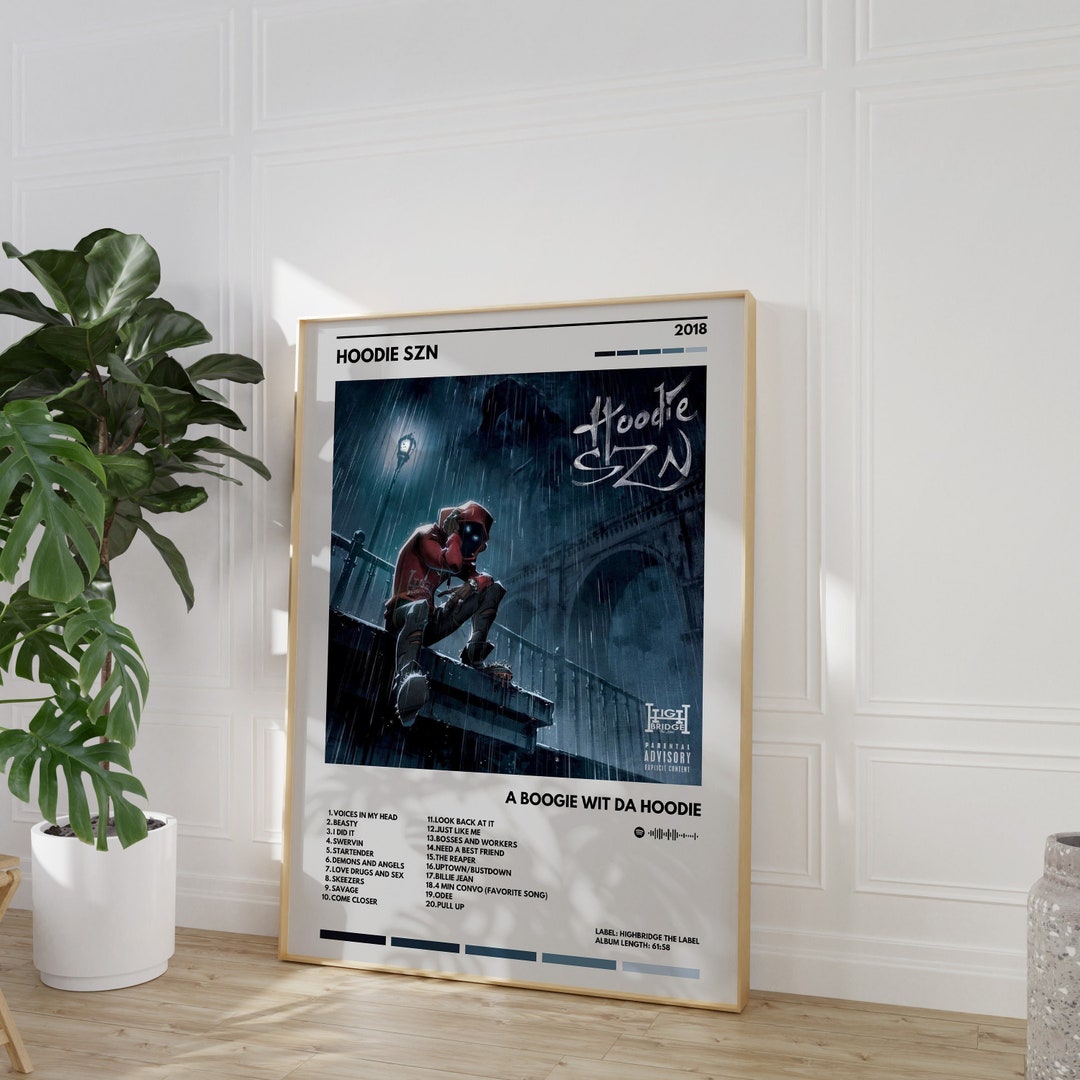 A Boogie Wit Da Hoodie Hoodie SZN AlbumPoster Etsy.de