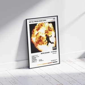 Metro Boomin Not All Heroes Wear Capes Album Poster
