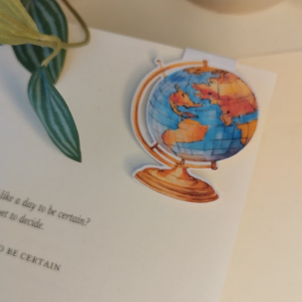 Lesezeichen/Bookmark Globus