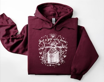 Sudadera Dr Pepper, sudadera con capucha de refresco, regalo para amantes de los refrescos, suéter de cuello redondo, regalos para todos