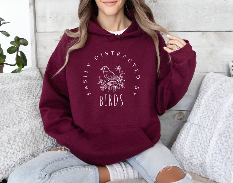 Bird Nerd Sweatshirt, Bird Watching Hoodie, Bird Lover, Nature Lover Sweater, Funny Bird Watcher Shirt, Bird Nerd Hoodie, National Bird Day image 6