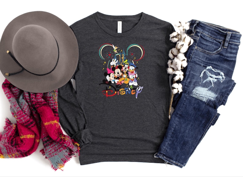 Disney Trip Long Sleeve, Matching Disney Shirt, Disneyland Long Sleeve, Matching Disneyland, Matching Long Sleeve, Family Disney Birthday image 2