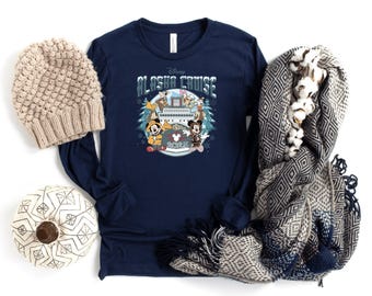 Camiseta de manga larga Disney Alaska Cruise, camiseta familiar a juego, camiseta familiar de manga larga, camiseta de viaje familiar, camiseta de manga larga a juego, camiseta para niño pequeño