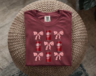 Camiseta Dr Pepper, colores cómodos, camiseta de Coca-Cola, regalo para amantes de los refrescos, regalos para todos