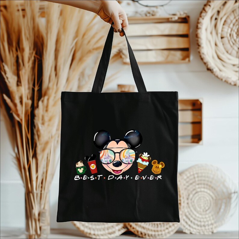 Bolsa de Disney personalizada, bolsa de Disneyland a juego, bolsa personalizable, Mickey Mouse, personalizada a juego, bolsa de Disney a juego, Minnie Mouse imagen 3