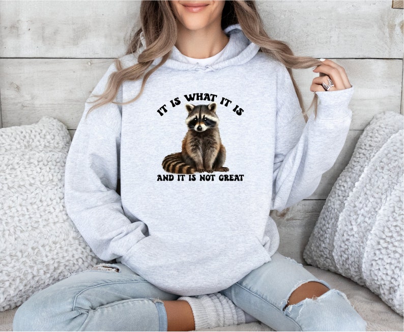 It is What It is Sweatshirt, Funny Quotes Hoodie, Funny Sweatshirt ...