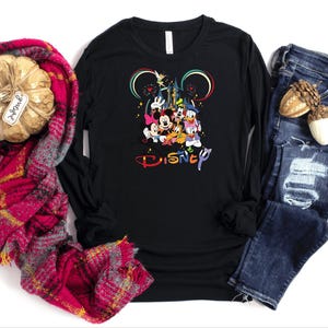 Disney Trip Long Sleeve, Matching Disney Shirt, Disneyland Long Sleeve, Matching Disneyland, Matching Long Sleeve, Family Disney Birthday image 4