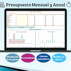 Español - Planificador de pressuposto mensal e anual