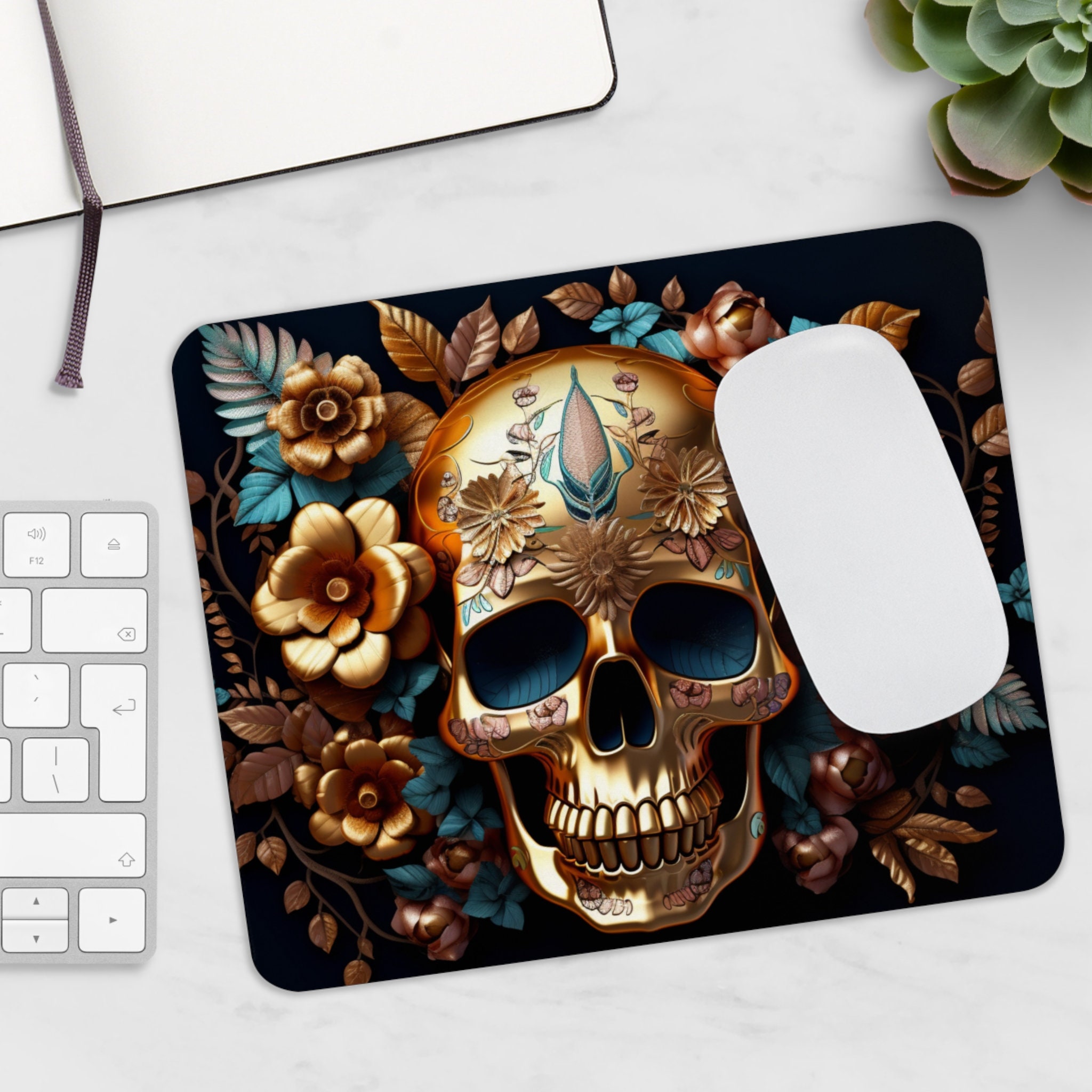 Totenkopf Skull Totenschädel Schädel' Mousepad