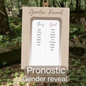 Gender Reveal Poster - Prediction