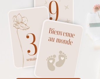 Baby Milestone Cards - Baby's First Year