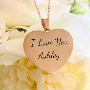 Personalized Disc Necklace Custom Name Jewelry Gift Birthday Present Anniversary Celebration Wedding Accessory Elegant Piece Minimalist image 2
