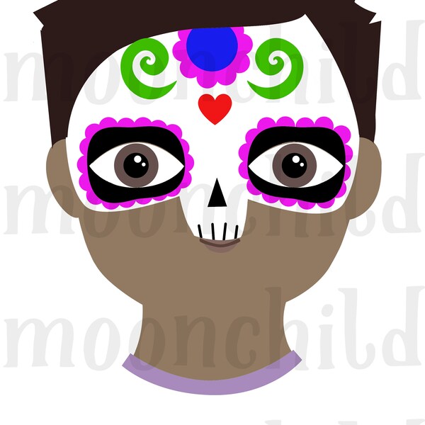 Sugar Skull Painting - Etsy