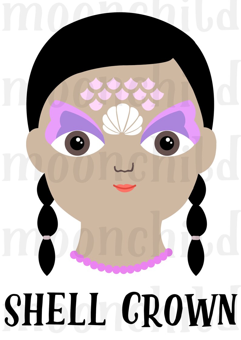 CUSTOM Face Painting Menu Board Image. Choose Any 9 Printable PDF Images to Download. Etsy