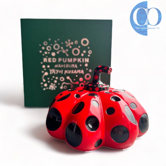 Yayoi Kusama, Naoshima Pumpkin (Red & Black) - Lynart Store
