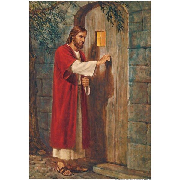 Digital Download Jesus Knocks On The Door Art Photo Print