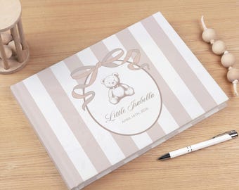 5 Jahre Baby Memory Buch | Benutzerdefinierte Baby Girl Journal | Baby Erinnerungsbuch | Baby Meilenstein Erinnerungsalbum