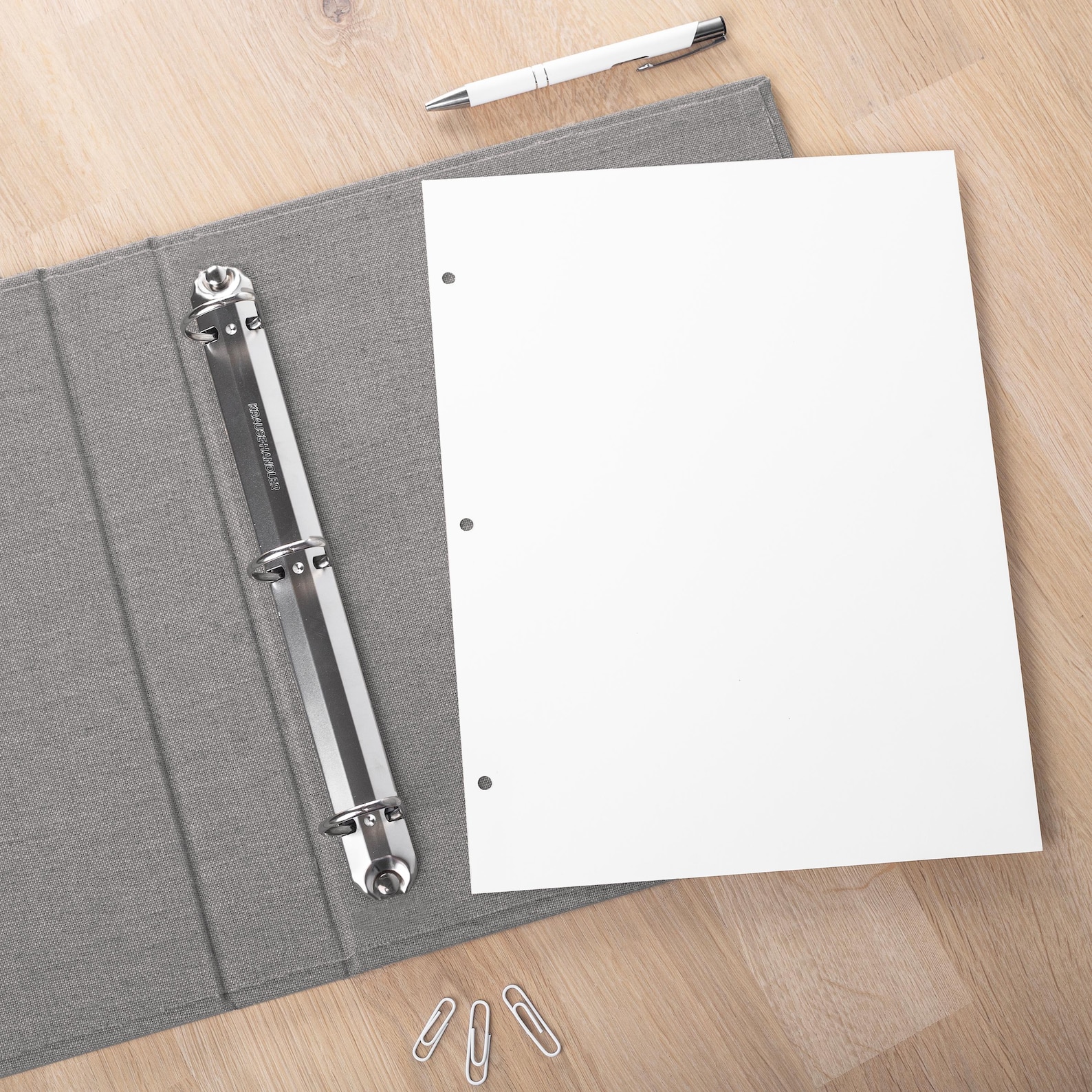 Hard Cover 2-3-4 Ring Binder | Custom Linen Ring Binder | Personalized ...