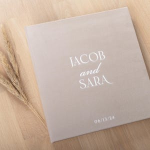 Album fotografico per matrimonio con buste per 100-1000 foto da 4x6" / 10 x 15 cm / regalo personalizzato per anniversario di matrimonio / album fotografico personalizzato