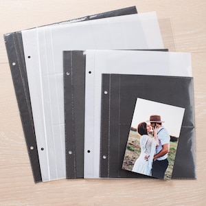 Sleeves for 4x6 Photos | Refills for Slip In Albums 10x15cm Photos | Additional Photo Album Pages