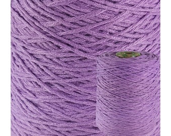 Acrylic Rug Yarn Cone 250g - Lilac