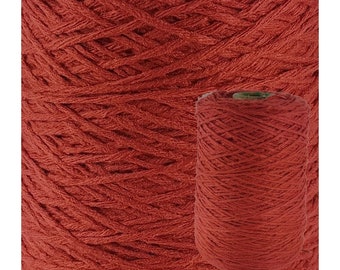 Acrylic Rug Yarn Cone 250g - Clay