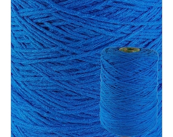 Acrylic Rug Yarn Cone 250g - Blue