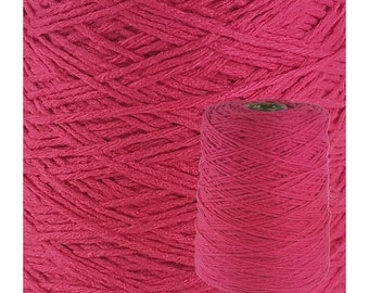 Acrylic Rug Yarn Cone 250g - Strawberry