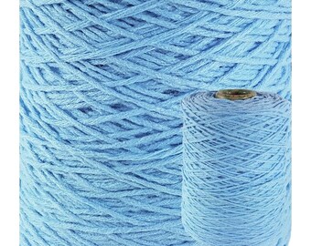 Acrylic Rug Yarn Cone 250g - Sky