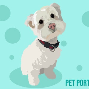 Custom Pet Portrait - Digital product (Svg-png-ai-eps-dxf-jpg)