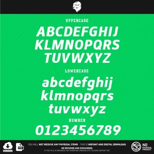 NRL Australi4 Font (otf)
