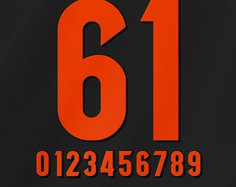 Bengals Numb3r Vector (Ai, Eps, SVG), PDF, And Image (Jpg, Png)