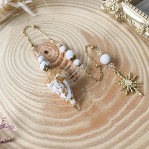 Natural gemstone dowsing pendulum, handmade, create the pendulum of your dreams, wicca pendulum